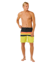 The Rip Curl Mens Mirage Day Breaker Boardshorts in Neon Lime