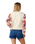 The Rip Curl Womens Party Wave Print Sweatshirt in Off White
