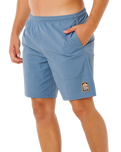 Pacific Rinsed OG Volley Shorts in Bluefin