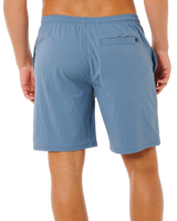 Pacific Rinsed OG Volley Shorts in Bluefin