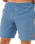 Pacific Rinsed OG Volley Shorts in Bluefin