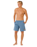 Pacific Rinsed OG Volley Shorts in Bluefin