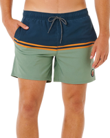 Combine Volley Shorts in Moss