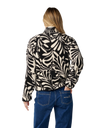 The Rip Curl Womens Party Pack Zip Through Polar Fleece in Black & White