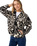 The Rip Curl Womens Party Pack Zip Through Polar Fleece in Black & White
