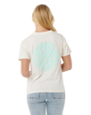 The Rip Curl Womens Icons Of Surf T-Shirt in Shell