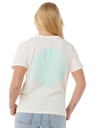 The Rip Curl Womens Icons Of Surf T-Shirt in Shell