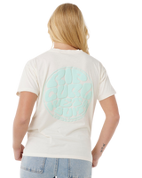 The Rip Curl Womens Icons Of Surf T-Shirt in Shell