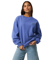 Beach Vibe Heritage Sweatshirt in Mid Blue