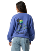 Beach Vibe Heritage Sweatshirt in Mid Blue