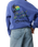 Beach Vibe Heritage Sweatshirt in Mid Blue