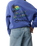 Beach Vibe Heritage Sweatshirt in Mid Blue
