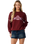 Archive Dolphin Oversized Sweatshirt in Dark Plum
