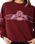 Archive Dolphin Oversized Sweatshirt in Dark Plum