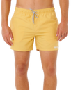 Streamline Offset Volley Shorts in Ochre