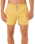 Streamline Offset Volley Shorts in Ochre