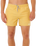Streamline Offset Volley Shorts in Ochre