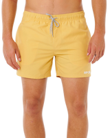 Streamline Offset Volley Shorts in Ochre