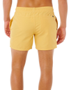 Streamline Offset Volley Shorts in Ochre