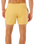 Streamline Offset Volley Shorts in Ochre
