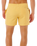 Streamline Offset Volley Shorts in Ochre