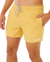 Streamline Offset Volley Shorts in Ochre
