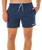 Streamline Offset Volley Shorts in Dark Navy