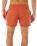 Streamline Offset Volley Shorts in Baked Clay