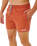 Streamline Offset Volley Shorts in Baked Clay