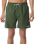 The Rip Curl Mens Streamline Offset Volley Shorts in Dark Olive