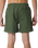 The Rip Curl Mens Streamline Offset Volley Shorts in Dark Olive
