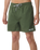 The Rip Curl Mens Streamline Offset Volley Shorts in Dark Olive