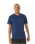 The Rip Curl Mens Stapler T-Shirt in Washed Navy