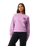 The Rip Curl Womens Surf Puff Raglan Relaxed Sweatshirt in Bright Lilac