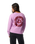 The Rip Curl Womens Surf Puff Raglan Relaxed Sweatshirt in Bright Lilac