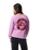 The Rip Curl Womens Surf Puff Raglan Relaxed Sweatshirt in Bright Lilac