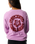 The Rip Curl Womens Surf Puff Raglan Relaxed Sweatshirt in Bright Lilac