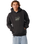 Rip Script Icon Hoodie in Washed Black