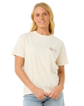The Rip Curl Womens La Joya T-Shirt in Bone