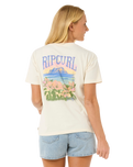 The Rip Curl Womens La Joya T-Shirt in Bone