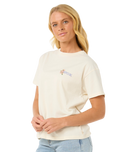 The Rip Curl Womens La Joya T-Shirt in Bone