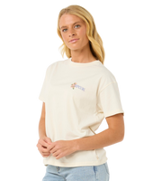 The Rip Curl Womens La Joya T-Shirt in Bone