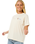 The Rip Curl Womens La Joya T-Shirt in Bone