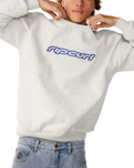 The Rip Curl Mens Archive Sweatshirt in Sports Marle