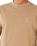 The Rip Curl Mens Search Embroidery T-Shirt in Sand Dune