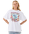 The Rip Curl Womens Hawaii Classic Heritage T-Shirt in White