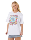 The Rip Curl Womens Hawaii Classic Heritage T-Shirt in White