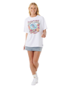 The Rip Curl Womens Hawaii Classic Heritage T-Shirt in White