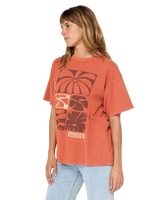 Artist Of The Search Oceanic Heritage T-Shirt in Brick