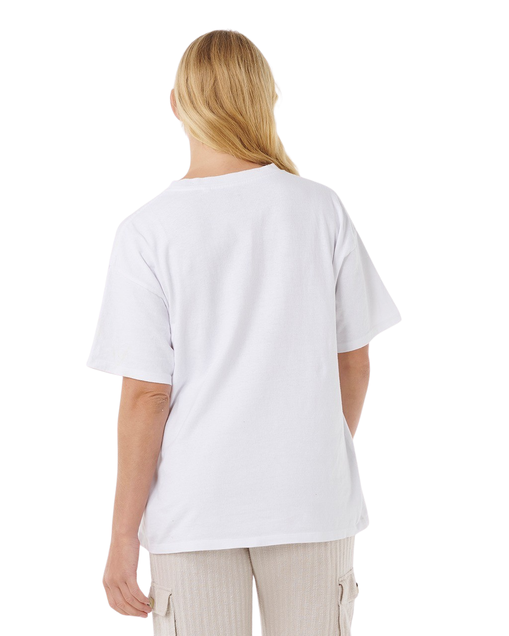 The Rip Curl Womens Artist Of The Search Oceanic Heritage T-Shirt in Optical White